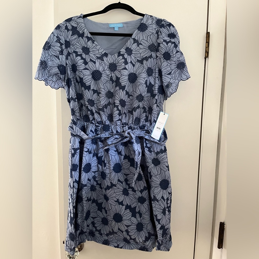Draper James | Blue Floral Dress NWT